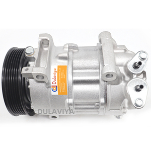 Dulaviya คอมเพรสเซอร์ A/C 12V สำหรับ Citroen DS4 C3 DS3 DS5 C4เปอโยต์<span class=keywords><strong>208</strong></span> 2008 6SEL16C 970050 9822184980 1608325980 - Product Image 1