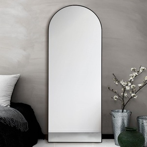 Custom Luxury Decor Large Arched Gold Dressing Wall Leaning Full-length Long Body <b>Standing</b> <b>Floor</b> <b>Mirror</b> Espejo Miroir Spiegel - Product Image 5