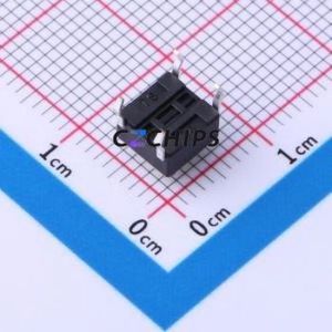 TSD001A05026A26 Tactile <b>Switch</b> Through hole Component (THT)-4P,6x6mm <b>Switch</b> Round Button 2.6N Through Hole 6mm - Product Image 2
