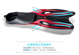 ครีบดำน้ำแบบฟรีไดฟ์วิ่งสำหรับผู้ใหญ่ - Product Image 3