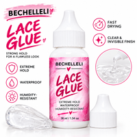 Colle adhésive pour perruques à fixation forte, résistante à la transpiration et à l'eau, longue durée, personnalisable avec logo d'usine, compatible multi-marques, pour usage domestique