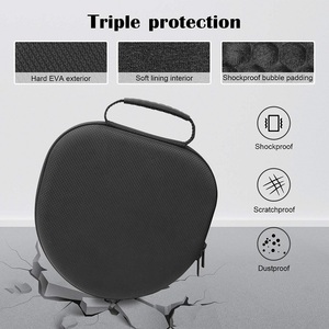 Logo personnalisé portable étanche antichoc fermeture éclair eva dur voyage transporter étui pour casque pour <span class=keywords><strong>air</strong></span> <span class=keywords><strong>pods</strong></span> <span class=keywords><strong>max</strong></span> - Product Image 6