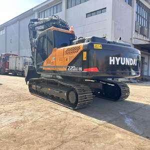 รถขุดไฮดรอลิกฮุนได 220 รุ่นปี 2023 มือสองแท้ 100% พร้อมเกียร์และมอเตอร์สำหรับงานหนัก ราคาดี ขาย - Product Image 4