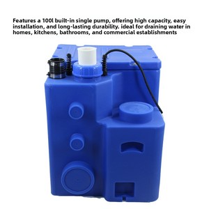Pompe et équipement de relevage des eaux usées pour sous-sol de villa, édition rare, fabriqués en Chine, capable de surmonter jusqu'à 10 mètres de profondeur - Product Image 5