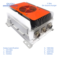 Chargeur de batterie au lithium 3,3 kW 6,6 kW 11 kW, chargeur portable OBC pour véhicule électrique, chargeur embarqué