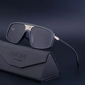 Солнцезащитные очки в стиле ретро для мужчин и женщин, винтажные цельнокроеные солнечные аксессуары в стиле панк, роскошные модные, в стиле стимпанк, 2023