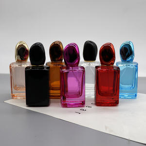 Flacons de parfum en verre de 30 ml et 50 ml en gros, flacons vaporisateurs rechargeables blancs cristallins avec clip, flacons cosmétiques vides - Product Image 4