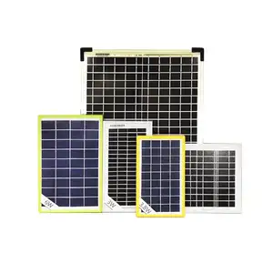 뜨거운 판매 유연한 5w 10w Usb 전원 은행 패널 휴대 전화 모노 태양 전지 패널 소형 미니 태양 20w 패널