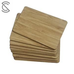Tarjetas de Madera Inteligentes en Blanco, Resistentes al Agua, con Certificación Ecológica, RFID EM4305 NFC 215/216 13.56MHz, para Membresías y Habitaciones de Hotel - Product Image 1