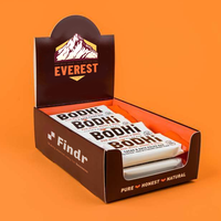 Boîte de présentation en carton personnalisée avec stratification mate pour les collations de sushi chocolat pour bonbons-emballage alimentaire au détail recyclable