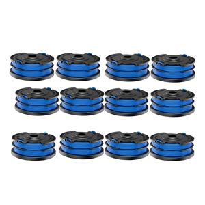 Paquete de 12 bobinas de repuesto KST-120X TLK-01 para recortadora Kobalt KST 120X-06 506886 de 40 voltios 651246, bobina de recortadora precargada - Product Image 1