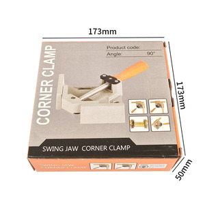 Right Angle Clamp Adjustable Aluminum Alloy Metric <b>Woodworking</b> Clamping <b>Tool</b> For Picture Frames And Weld Joints - Product Image 4