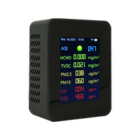 WiFi Tuya 9-en-1 Moniteur de qualité de l'air Intérieur CO2 PM2.5 Détecteur de gaz Qualité de l'air ambiant & Pollution Co Meter Tuya Analyseurs de gaz