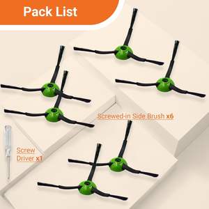 J7 + J9 J5 + J6 + J8 + I5 I6 I7 I3 I4 <span class=keywords><strong>I1</strong></span> I2 E5 E6 Brosse rotative latérale pour aspirateur <span class=keywords><strong>robot</strong></span> IRobot Roombas - Product Image 4