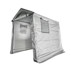 Abri de jardin moderne, simple et <span class=keywords><strong>pliable</strong></span>, <span class=keywords><strong>pour</strong></span> le stationnement des voitures, <span class=keywords><strong>garage</strong></span> <span class=keywords><strong>pour</strong></span> jardin, entrepôt, voiture, traité sous pression, nature - Product Image 2