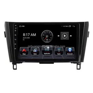安卓汽车收音机dvd播放器，适用于日产X-Trail Qashqai 2 J11 2013-2017汽车视频WIFI BT 2 + 32g立体声