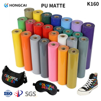 HONGCAI Papel de Transferencia de Vinilo PU para Hidroimpresión, Vinilo Brillante Impreso para Transferencia Térmica en Ropa y Cuero