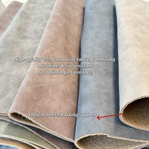 CE/BIFMA 인증을 통한 난연 실내 장식품 패브릭 내구성 내화 소파 소재 - Product Image 5