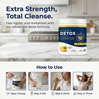 WELLBODY Marque Privée Poudre Détox Originale Instantanée Extrême Minceur Ventre Plat Boisson Détox