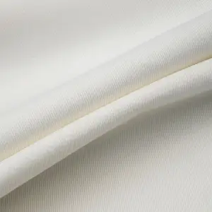 Người đàn ông hàng hóa quần áo quần phù hợp với xương cá 300gsm nặng trắng dệt Twill bông vải