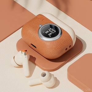 M88 V6.0 Auricolari Wireless Retrò Stile Fotocamera in Pelle con <span class=keywords><strong>Vero</strong></span> Suono Surround Stereo e Display LED Batteria - Product Image 1