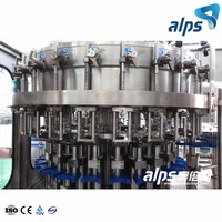 Ligne de production d'usine de boissons gazeuses entièrement automatique Cola Soda Energy Soft Drink Co2 Sparking Water Filling Making Machine