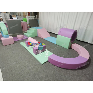 <span class=keywords><strong>Centre</strong></span> de jeux intérieur souple avec grimpeur pour enfants et équipement de terrain de jeu à balles - Product Image 5