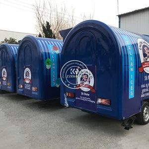 Commercial Fiberglass Food <b>Trailer</b> Coffee Food Truck <b>Small</b> Cafe Counters Carts Ice Cream <b>Trailer</b> - Product Image 5