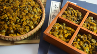 Fleur d'inula Xuan Fu Hua herbe séchée Xuan Fu Hua pour l'élimination des mucosités soulagement de la toux santé respiratoire