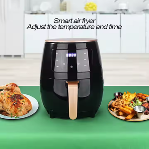 Freidora de Aire Multifuncional de Alta Capacidad de 6L y 1400W, Personalizada de Fábrica, con Doble Potencia Digital Alemana, Freidoras de Aire Inteligentes - Product Image 5