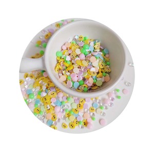 500g phục sinh Chick lát Hot <span class=keywords><strong>Polymer</strong></span> đất sét sprinkles thủ công làm DIY trẻ em chơi Slime điền phụ kiện trang trí - Product Image 2