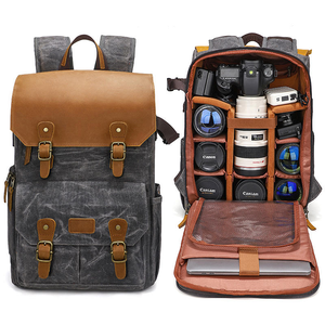 Sac à dos pour appareil photo reflex numérique imperméable antivol de grande capacité, support de trépied, sac en toile pour drone, sac à dos pour photographie en plein air - Product Image 1