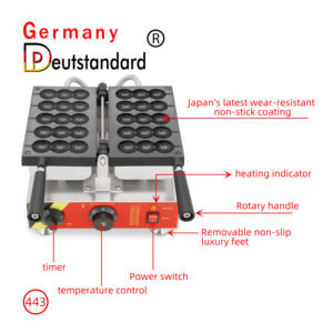 CE付き業務用スナックマシンボールスティックワッフルマシン - Product Image 6