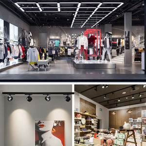 Современный коммерческий Трековый рельсовый свет 3cct Трековый свет антибликовый 10 Вт 24 Вт регулируемый светодиодный Трековый прожектор - Product Image 4