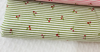 Tissu en coton imprimé fleurs de cerisier, largeur 160 cm, tissu sergé pour chemise, robe, pantalon pour enfants, costume, couvre-lit