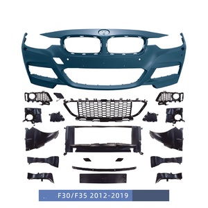 Kit de Carrocería Completo Estilo <span class=keywords><strong>M</strong></span>-Tech para <span class=keywords><strong>BMW</strong></span> <span class=keywords><strong>Serie</strong></span> 3 F30 F35 2012-2019, Parachoques Delantero y Trasero, Faldones Laterales - Product Image 3
