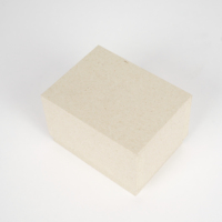 Boîte cadeau coulissante en papier kraft naturel avec languette en tissu, emballage carton recyclable vierge personnalisable avec logo, respectueux de l'environnement