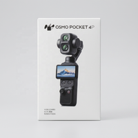 Nouvelle Caméra d'Action 4K DGI Pocket 4 Pro 3 avec Stabilisateur 3 Axes, Capteur CMOS 1 pouce et Suivi Intelligent IA pour Appareils Photo 5.0