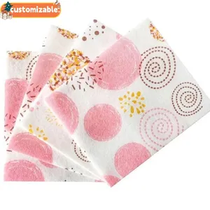 Factory Wholesale Popular Products Hot Selling Nonwoven Cleaning Cloth Customizable Kitchen Dry wipe