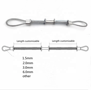カスタマイズ可能なメーカー安全ケーブル防爆チェーンバネ線ロープスリング亜鉛メッキ溶接加工サービス - Product Image 2