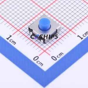 TSE005A4340A Tactile Switch SMD Switch ( Button Shape: Round Button )( Operating Force: 4N )( Mounting Type: Vertical Mount ) - Product Image 1