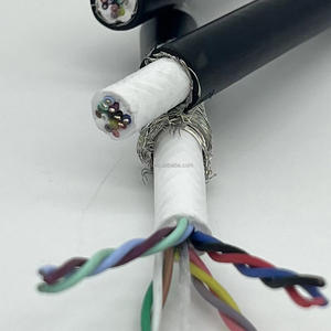 Kabel Harness PVC Fleksibel Tinggi 2 4 6 8 10 24 Core, Kabel Daya dan Kontrol 0.3mm 0.5mm 0.75mm 1.5mm untuk Industri - Product Image 3