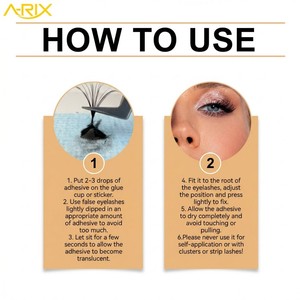 Adhesivo para Pestañas A-RIX Extra Fuerte, Secado Rápido, Resistente al Agua, Pegamento para Extensión de Pestañas de 5 ml, Líquido para Uso Profesional - Product Image 4