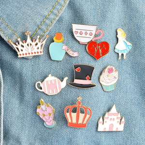 Custom Cartoon Enamel <b>Pins</b> Gold-Plated UV Printed Traditional Design for Clothing Accessories Parties Advertising Gifts - Product Image 2
