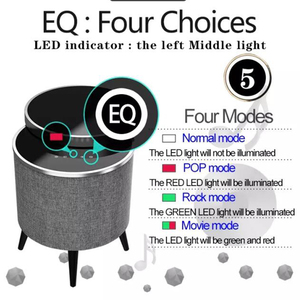 Máy Phát Nhạc Tiệc Tùng Trong Phòng Khách, Loa Thông Minh, Loa Siêu Trầm Để Bàn, Loa Bluetooth, Bộ Sạc Không Dây, Loa Bên Bàn - Product Image 3
