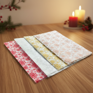 Papel de Envolver Ecológico Reutilizable <span class=keywords><strong>al</strong></span> por Mayor, Papel de Seda Antiarrugas Reciclable de 50x70cm para <span class=keywords><strong>Ropa</strong></span> y Zapatos - Product Image 1