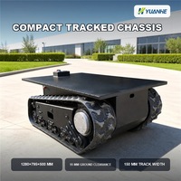 Robot de sécurité d'entreprise, châssis de robot UGV, plateforme mobile, personnalisation OEM pour la logistique intérieure et extérieure