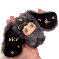 Jouet Figurine Monstre en Peluche Émotionnel Q-Bao en Boîte Mystère, Emballage en Boîte Couleur PVC, Jouet Tendance Fabriqué en Chine, Provenance Authentique