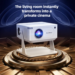 โปรเจคเตอร์อัจฉริยะ HT29 ระบบ Android 11.0 รองรับความละเอียด 2K ภาพคมชัดระดับ Native 720P โปรเจคเตอร์วิดีโอ LED พร้อม WiFi 6 แบบพกพาสำหรับโฮมซีเนม่า พร้อมขาตั้งปรับได้ 180 องศา - Product Image 4
