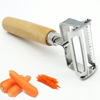 Draagbare en gebruiksvriendelijke keuken schilmes, multifunctioneel gereedschap voor huishoudelijk gebruik, geschikt voor groenten, fruit en aardappelen.
